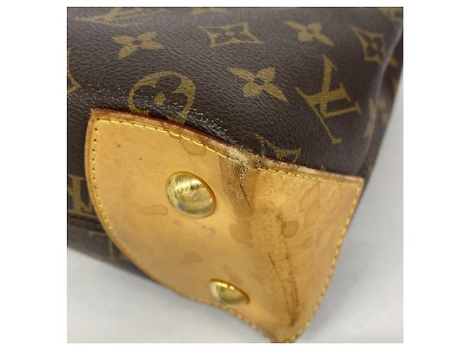 Borsa Tote Louis Vuitton Monogram Wilshire PM Marrone - vista 6