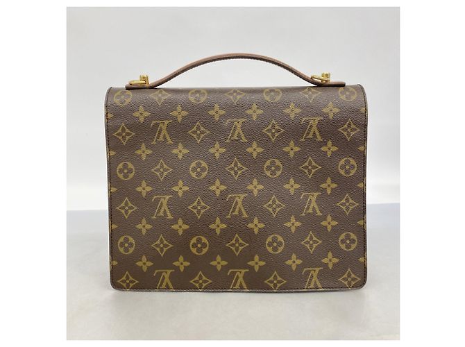 Borsa Monceau 28 Monogramma Louis Vuitton Marrone - vista 15