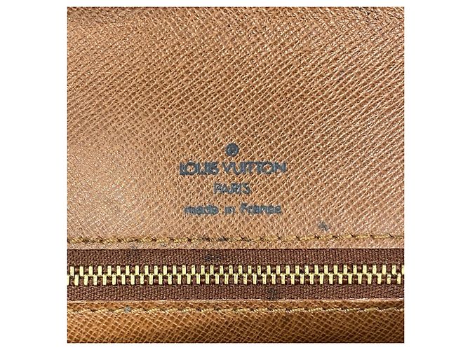 Borsa Monceau 28 Monogramma Louis Vuitton Marrone - vista 5