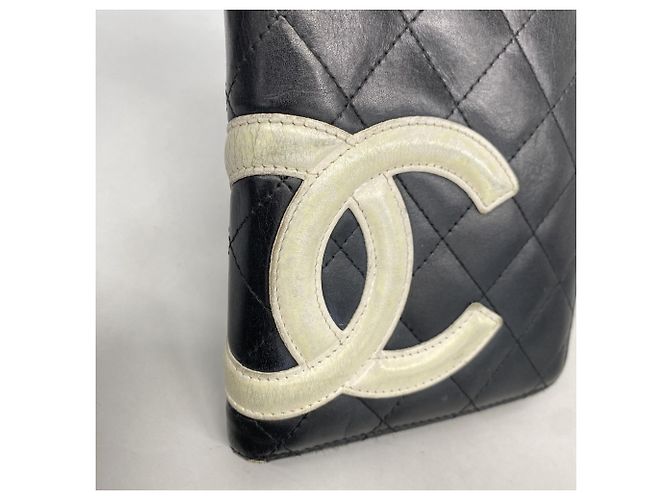 Chanel Cambon Lang Wallet Schwarz - Ansicht 16