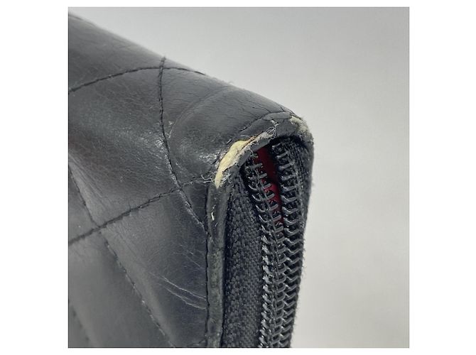 Chanel Cambon Lang Wallet Schwarz - Ansicht 8