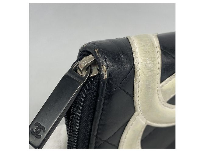 Chanel Cambon Lang Wallet Schwarz - Ansicht 9