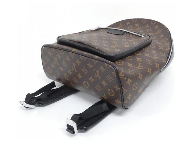Zaino Josh Monogram Macassar Louis Vuitton Marrone - vista 3