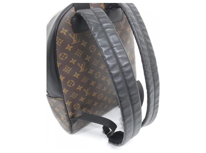 Zaino Josh Monogram Macassar Louis Vuitton Marrone - vista 6