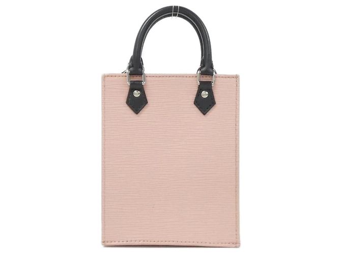 Borsa a Spalla Petite Sac Plat Epi Louis Vuitton Rosa - vista 2