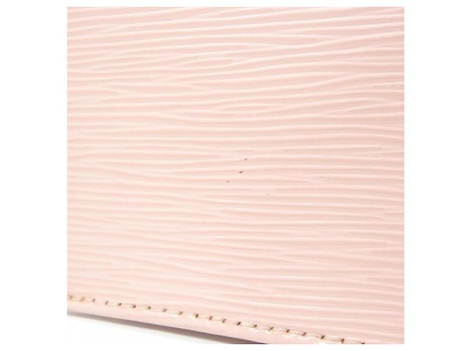 Borsa a Spalla Petite Sac Plat Epi Louis Vuitton Rosa - vista 5