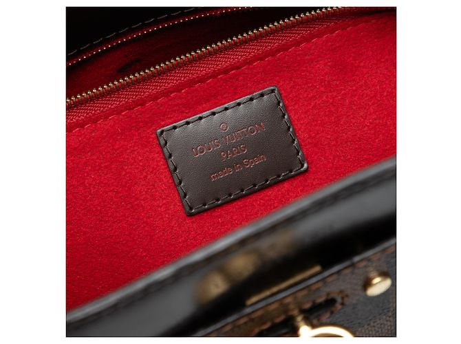 Louis Vuitton Marrone Damier Ebene Rivoli MM - vista 5