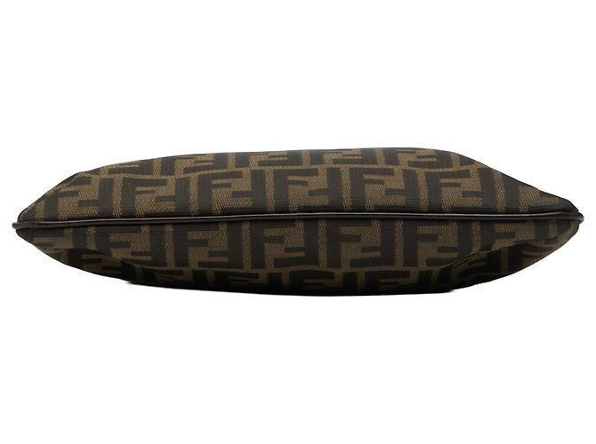 Fendi Brown Zucca Canvas Shoulder Bag - view 3