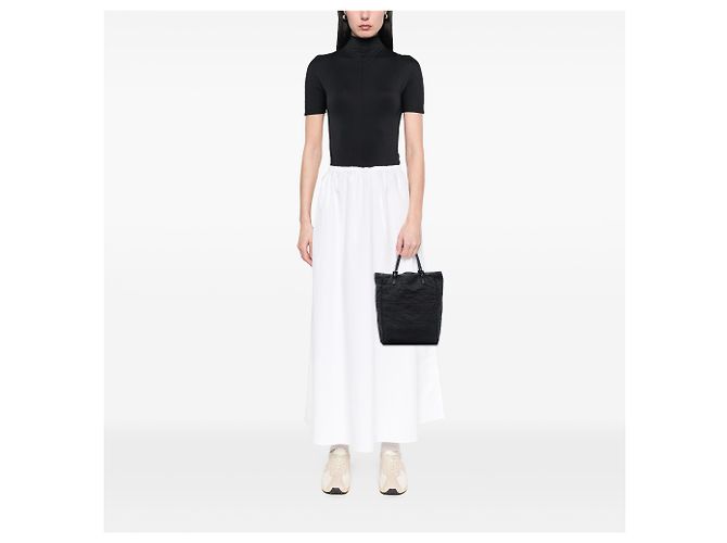 Fendi Schwarze Zucca Canvas Tote - Ansicht 6
