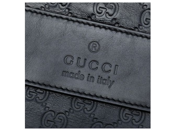 Borsa Tote Web Guccissima Nera di Gucci Nero - vista 5