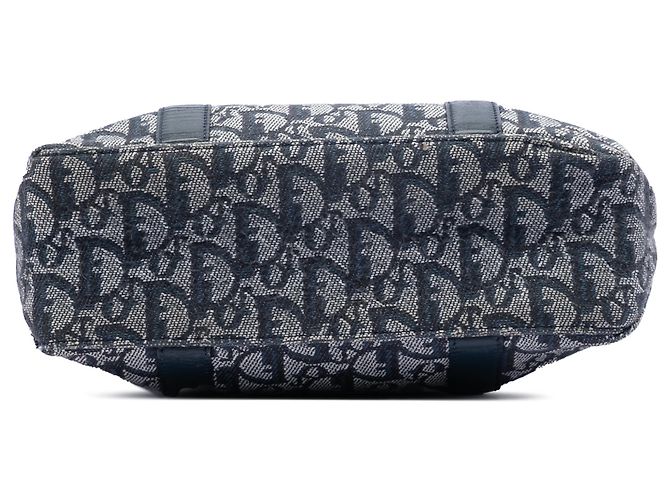 Bolso Tote de lona Trotter Diorissimo azul de Dior - vista 3