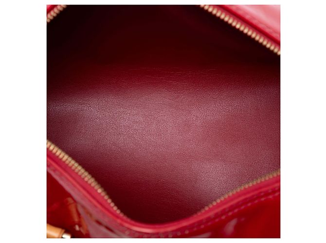 Louis Vuitton Bedford in Vernis Monogram Rosso - vista 4