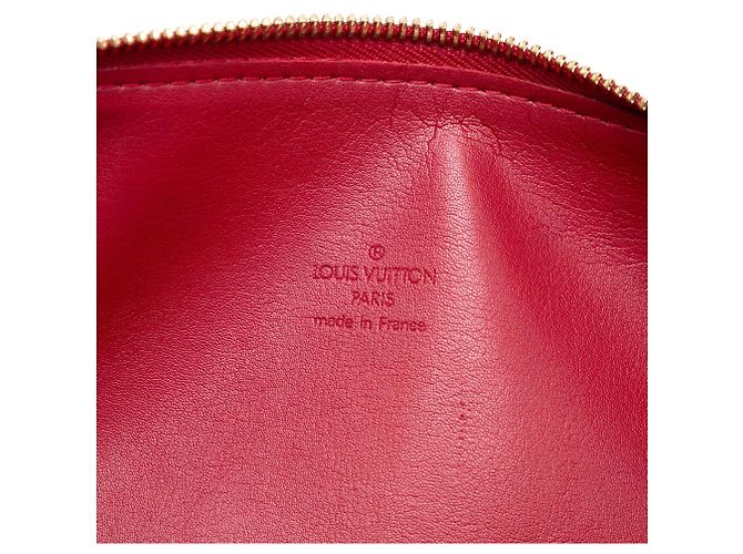Louis Vuitton Bedford in Vernis Monogram Rosso - vista 5