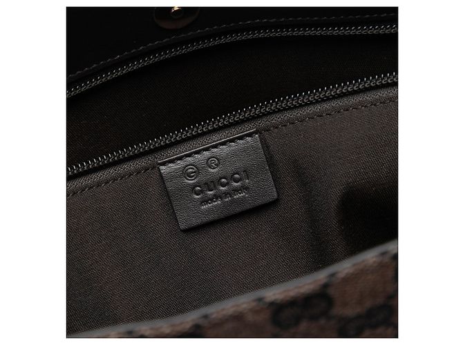Gucci Braune GG Canvas Tote - Ansicht 5