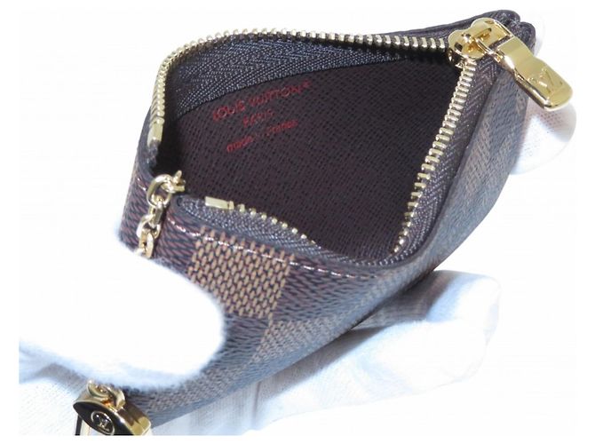 Pochette Cle Louis Vuitton Marrone - vista 3