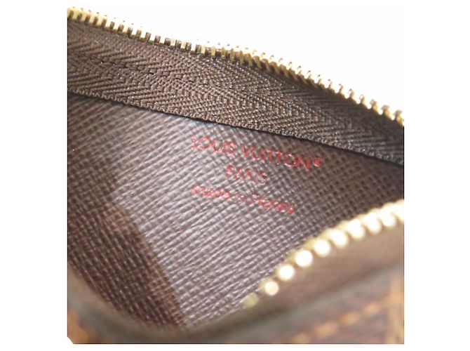 Pochette Cle Louis Vuitton Marrone - vista 4