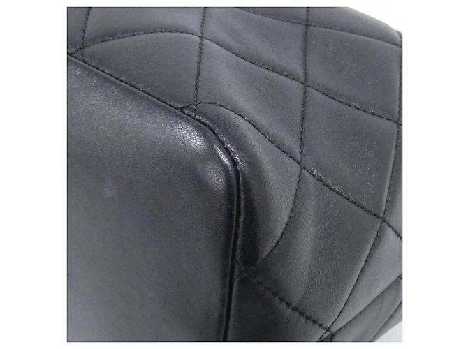 Borsa a spalla in agnello nero Chanel AS3242 - vista 3