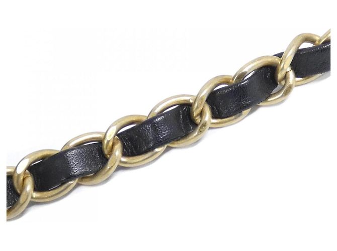 Borsa a spalla in agnello nero Chanel AS3242 - vista 7