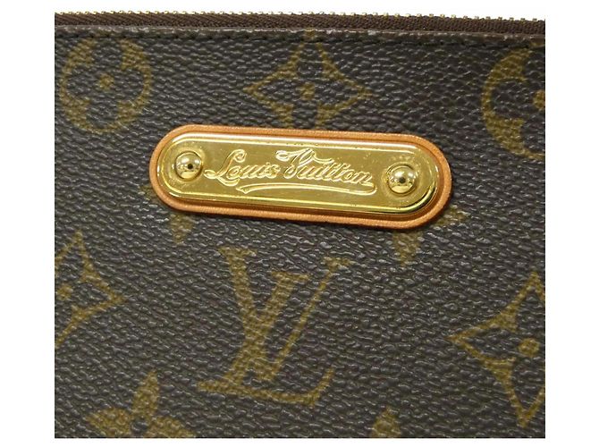 Borsa a Spalla Eva Monogramma Louis Vuitton Marrone - vista 4