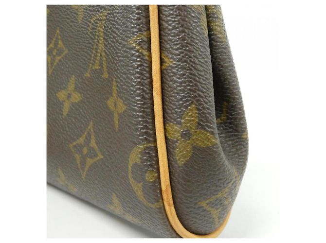 Borsa a Spalla Eva Monogramma Louis Vuitton Marrone - vista 5