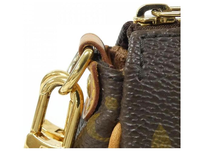 Borsa a Spalla Eva Monogramma Louis Vuitton Marrone - vista 7