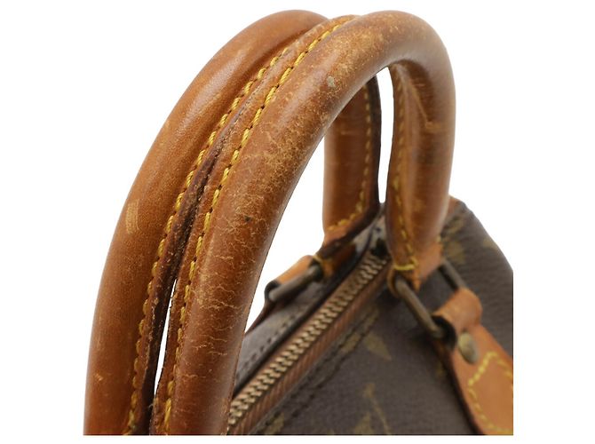 Pochette Mini Speedy Monogram Louis Vuitton Marrone Monogramma - vista 6