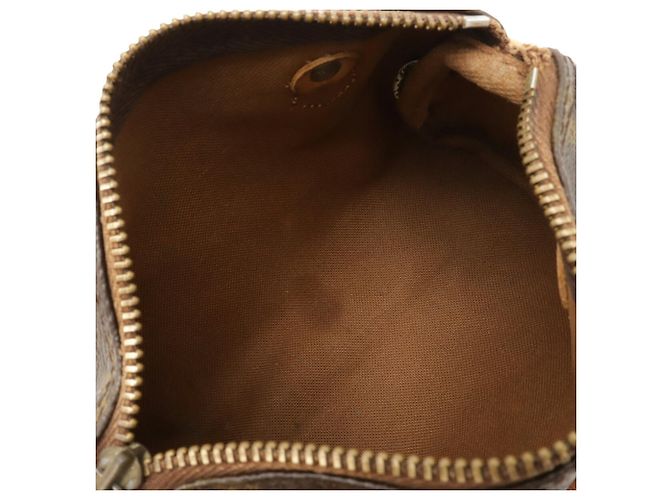 Pochette Mini Speedy Monogram Louis Vuitton Marrone Monogramma - vista 7