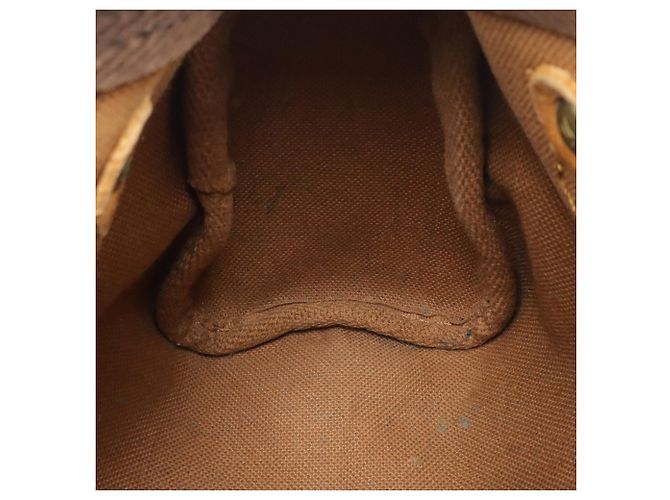 Pochette Mini Speedy Monogram Louis Vuitton Marrone Monogramma - vista 8