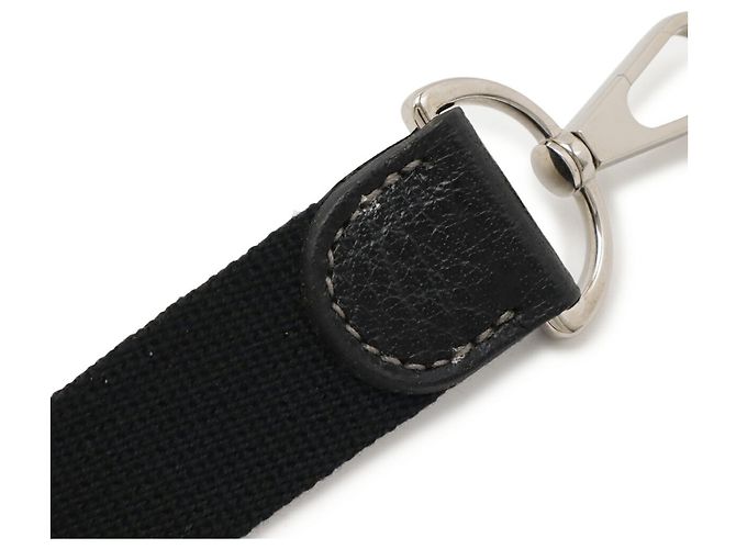Cinghia da Spalla Hermès Garden Nero - vista 5