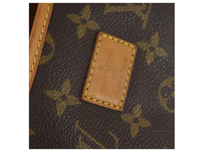 Louis Vuitton Saumur Monogram Canvas 35 Marrone - vista 7