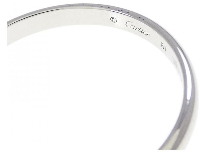 Cartier Platin-Ehering - Ansicht 3