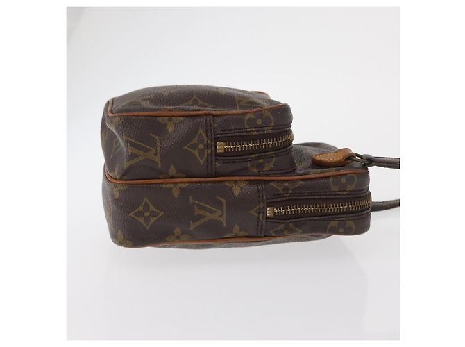 Borsa Amazone Louis Vuitton in tela Monogram PM Marrone - vista 3