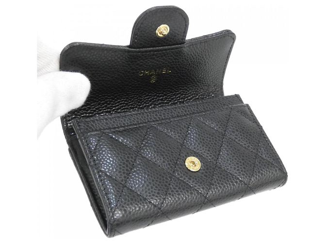 Chanel Timeless Classic Line Business Card Holder Black - view 4