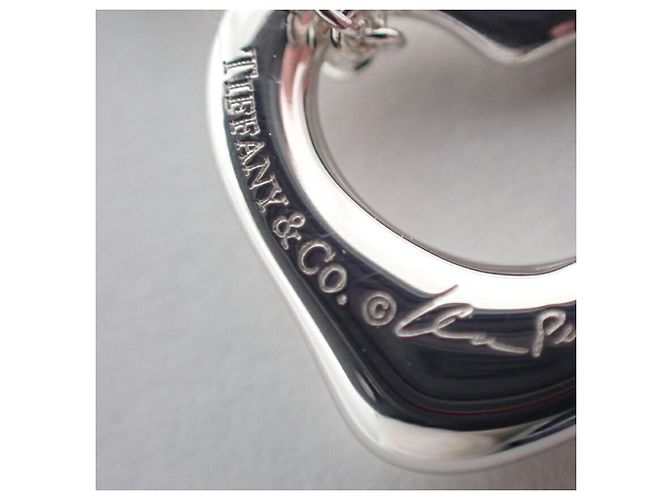 Tiffany & Co Collana con pendente a forma di cuore in argento Ag925 Tiffany - vista 9