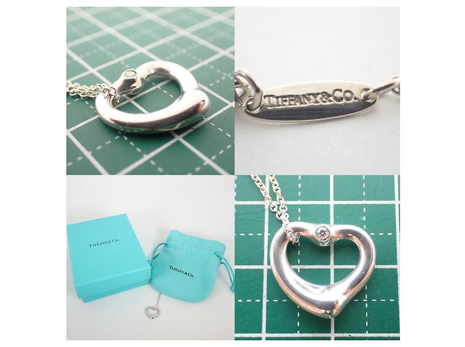 Tiffany & Co Collar Péndulo Corazón Diamante 2P Tiffany 925 - vista 10