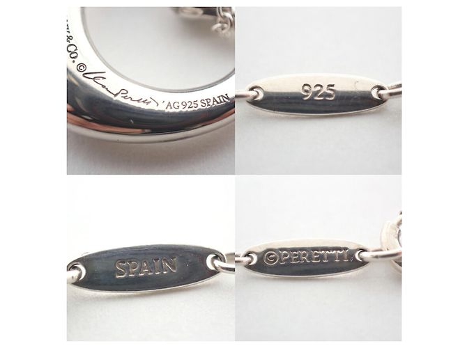 Tiffany & Co Collar Péndulo Corazón Diamante 2P Tiffany 925 - vista 9