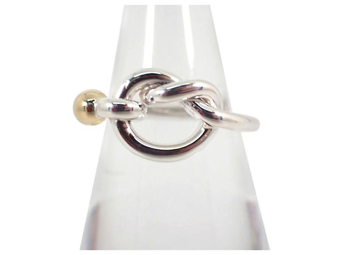 Tiffany & Co Anello Love Knot in oro 750 e argento 925 Tiffany - vista 2