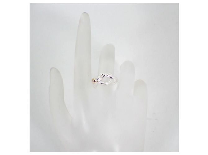 Tiffany & Co Anello Love Knot in oro 750 e argento 925 Tiffany - vista 4