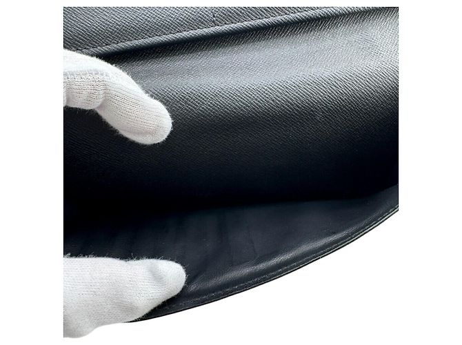 Louis Vuitton Monogram Eclipse Bi-Fold Wallet Brown Black - view 10