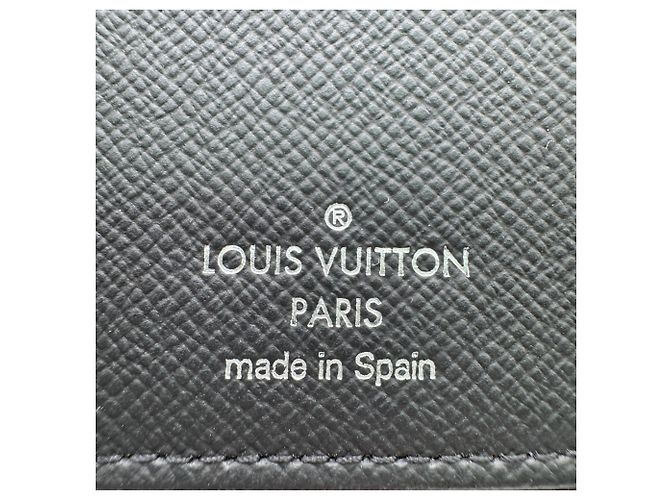 Louis Vuitton Monogram Eclipse Bi-Fold Wallet Brown Black - view 12