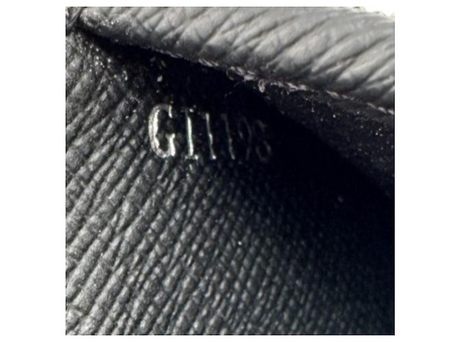 Louis Vuitton Monogram Eclipse Bi-Fold Wallet Brown Black - view 14