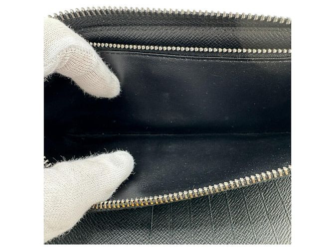 Louis Vuitton Monogram Eclipse Bi-Fold Wallet Brown Black - view 9