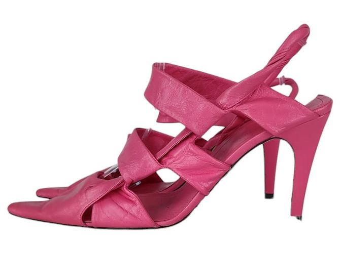 Pumps Point Pink Bottega Veneta Rosa - vista 2