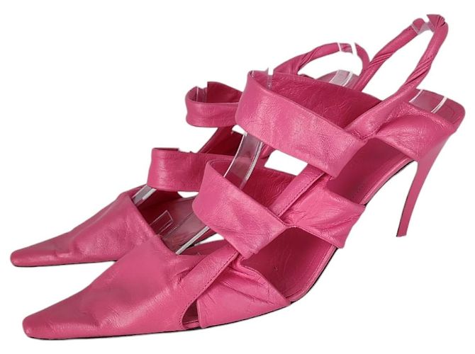 Pumps Point Pink Bottega Veneta Rosa - vista 3
