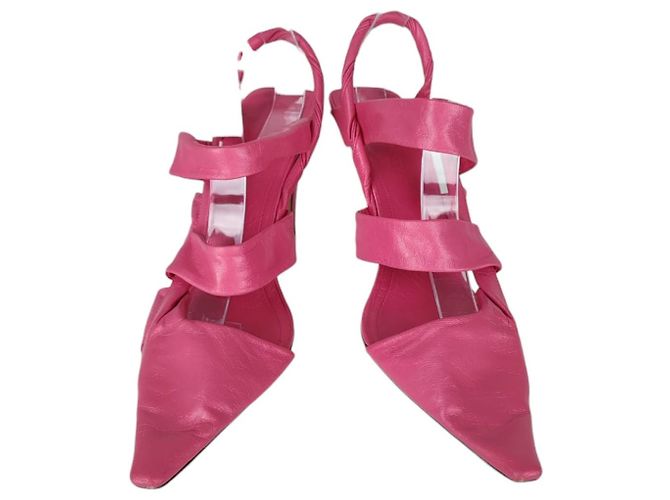 Pumps Point Pink Bottega Veneta Rosa - vista 4
