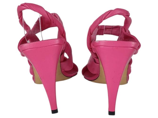 Pumps Point Pink Bottega Veneta Rosa - vista 5