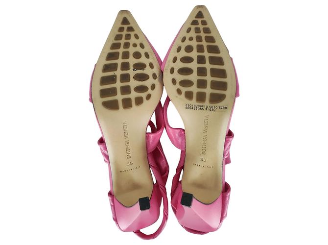 Pumps Point Pink Bottega Veneta Rosa - vista 7
