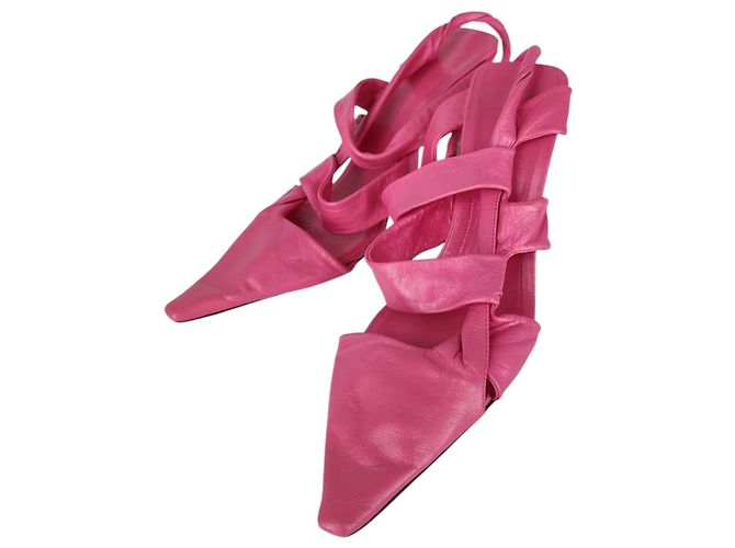 Pumps Point Pink Bottega Veneta Rosa - vista 8