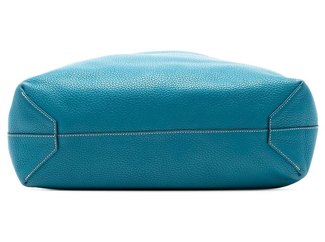 Hermès Clemence Double Sens 36 Blau - Ansicht 3