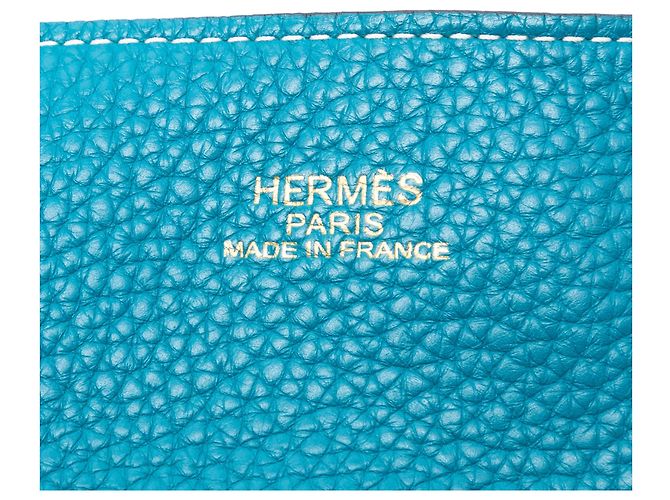 Hermès Clemence Double Sens 36 Blau - Ansicht 5